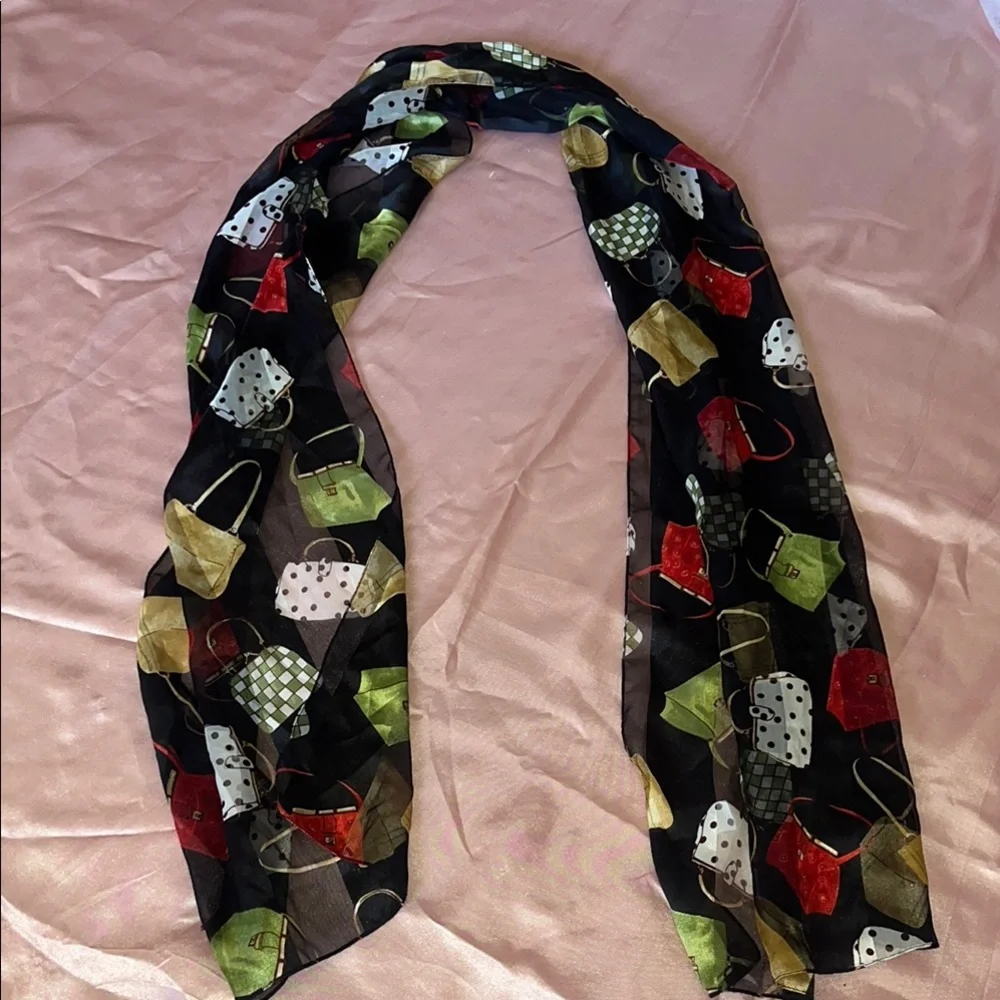 Purse/Pocketbook Sheer Scarf/Wrap